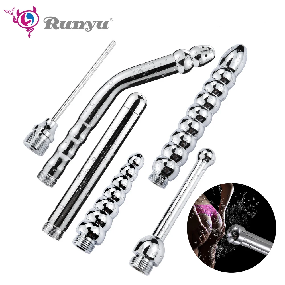 Anal Douche Enemas Shower Vagina Cleaner 3 Head Wash Cleansing Enema Bidet Faucet Sex Toys Tool |