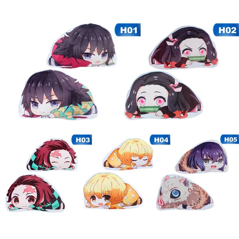 Аниме Demon Slayer Kimetsu No Yaiba Kamado Nezuko Косплей Кукла Плюшевая хлопковая Мягкая Подушка игрушка подарок новинка