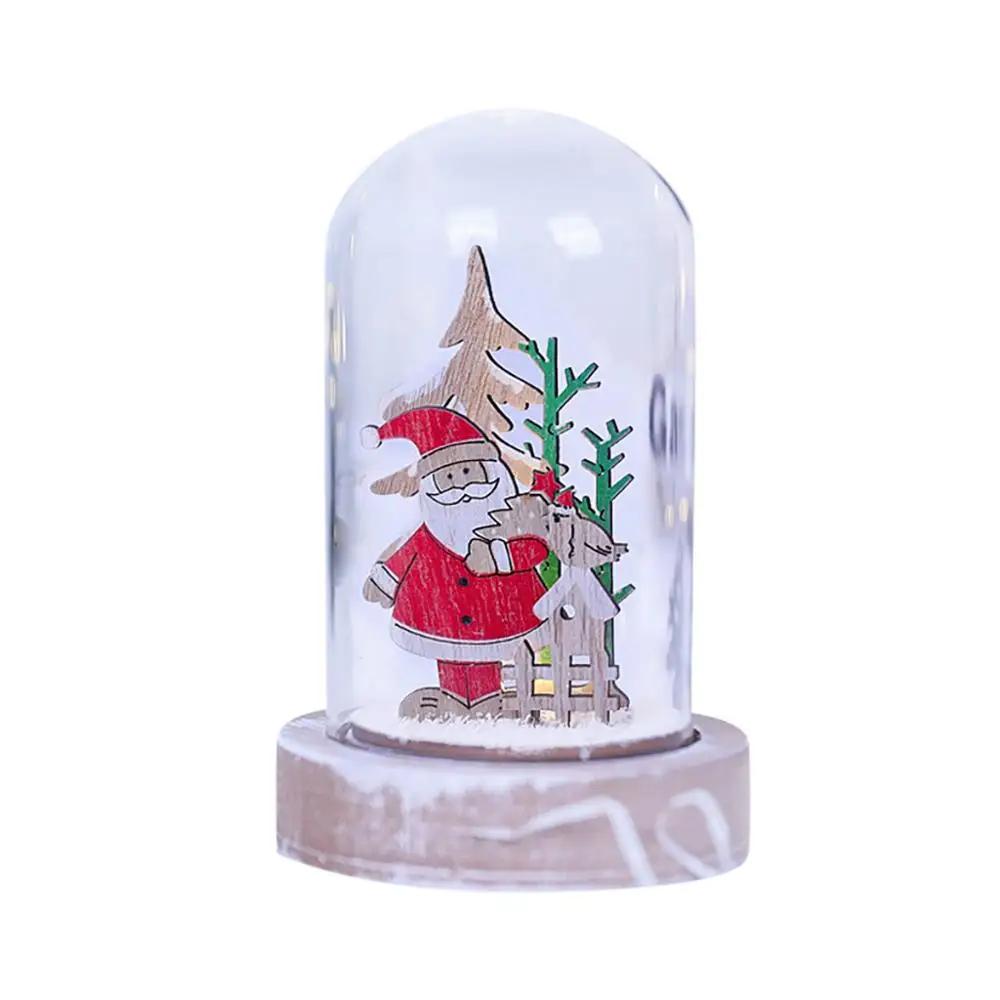 1 шт. Деревянный Санта-Клаус, снеговик, ангел, домашний декор, деревянные подвесные Рождественские сани, украшение для рождественской вечеринки, домашний декор TDH - Цвет: A