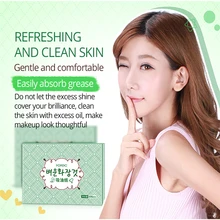 100PCS Summer Facial Oil Blotting Sheets Oil Absorbing Papers Facial Cleanser Oil Control Shrink Pore Face Cleaning Tool