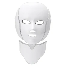 Светодиодный фотонный светильник для омоложения кожи, маска для лица, 7 цветов, маска для лечения морщин и угрей, аппарат для ухода за кожей