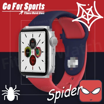 

iwo smart watch Series 4 call bluetooth Heart Rate 44mm Tracker smartwatch Spiderman band for ios android pk T600 iwo 12 T500 X6