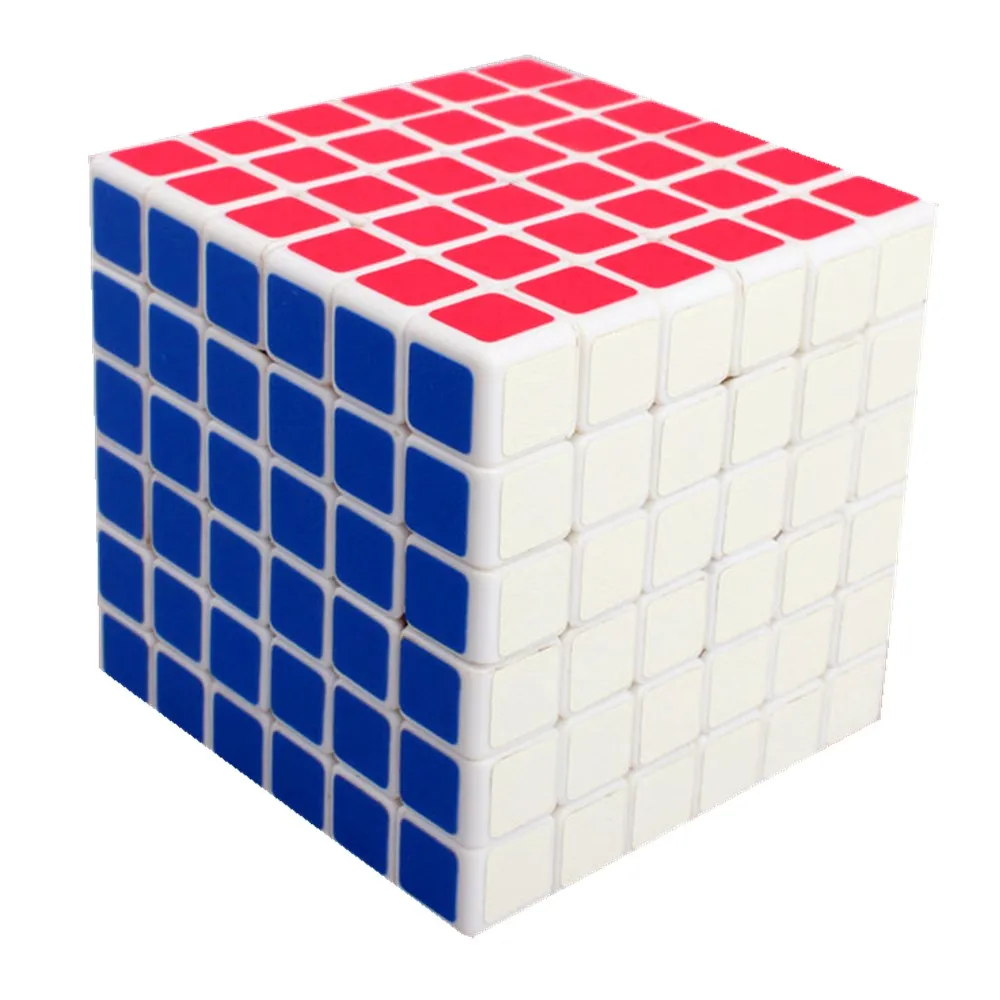 ShengShou ПВХ застекленный матовый 6x6x6 Безопасный ABS волшебный куб быстрый ультра-Гладкий 6x6 Скорость Твист Головоломка кубический интеллект детские игрушки подарок
