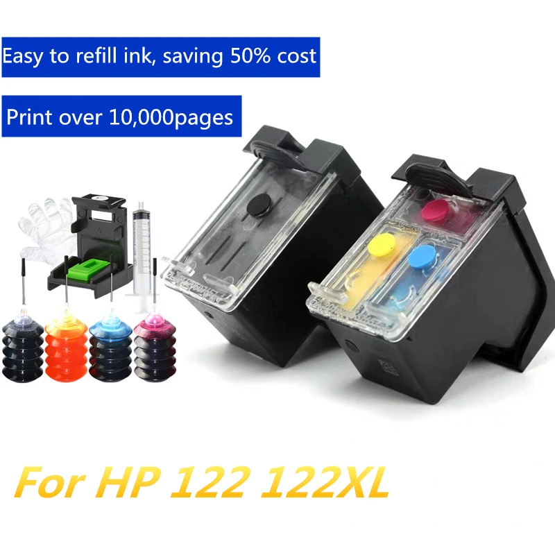 Deskjet serie 1510 cartucho de tinta recargable 2050 repuesto para Hp  cartucho 122 Deskjet serie 1000 1050 1050A 2000 2050A 2540 de 3000 a  3050|replacement cartridge|ink cartridge for hpcartridge for hp - AliExpress
