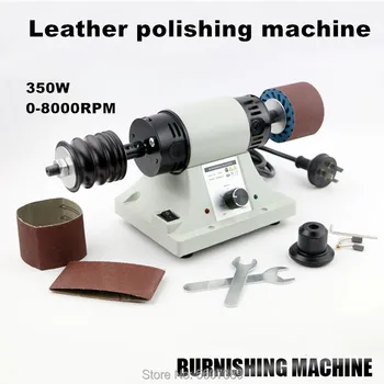 

DIY Leather Polishing Burnishing Machine Leather Edge Grinding Machine 0-8000RPM