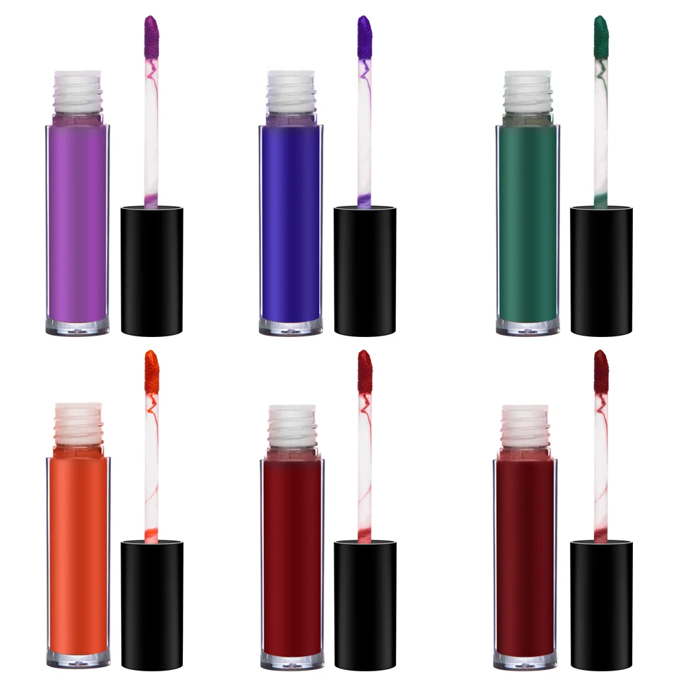 Wholesale Lipgloss No Logo Matte Liquid Lipstick Waterproof Long Lasting Custom Lip Gloss Private Label 50pcs Wholesale Lipgloss No Logo Matte Liquid Lipstick Waterproof Long Lasting Custom Lip Gloss Private Label 50pcs
