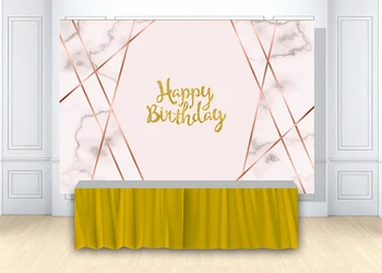 

Pink marble Backdrops for photography birthday party supplies decor photo background booth shoot cake dessert table bannerW1609