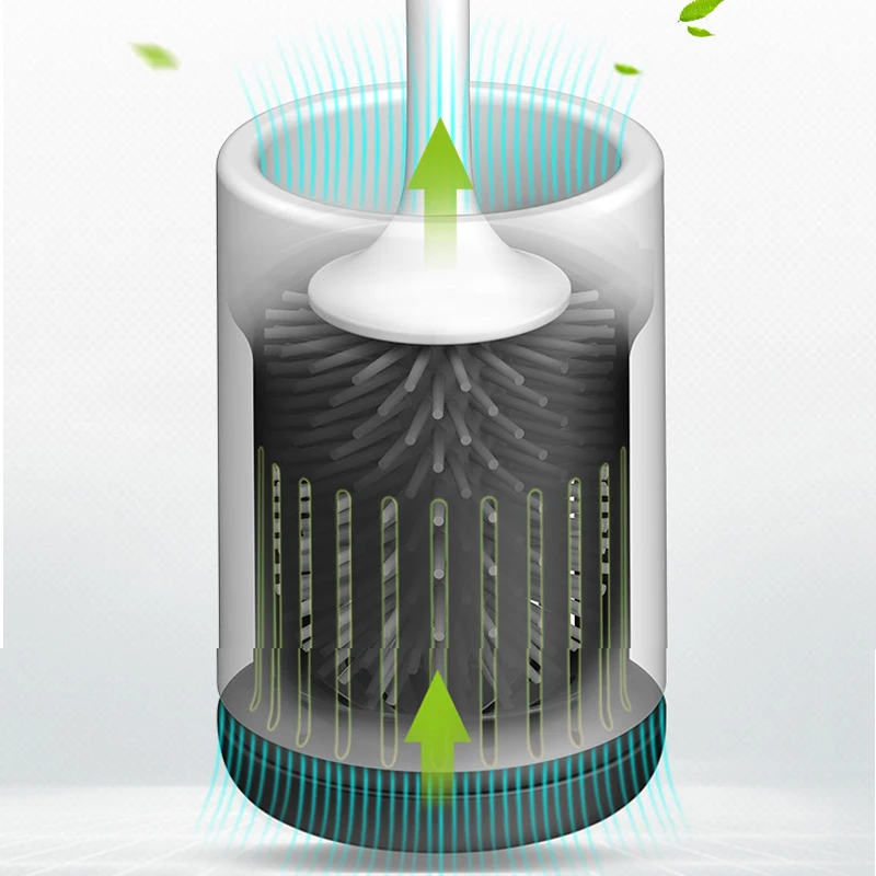 Силиконовый держатель для туалетной щетки TPR, держатель для туалетной щетки, набор аксессуаров для ванной комнаты, чистящие инструменты, держатель с силиконовой щеткой