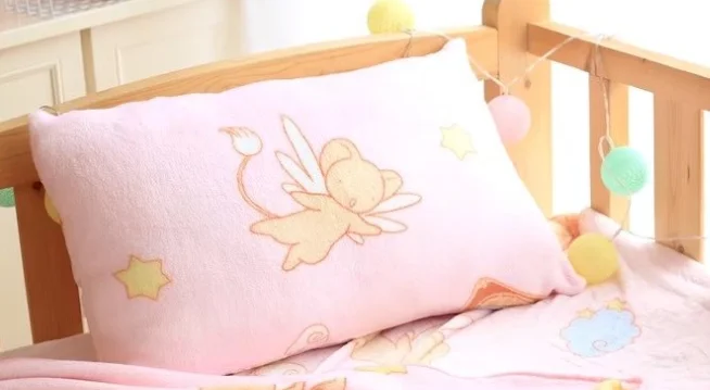 62X43CM Pillowslip IVYYE Cardcaptor Sakura Аниме Плюшевые Вещи Аксессуары плюшевая кукла мягкая пушистая теплая мягкая игрушечное одеяло кровать пледы одеяло s Новинка - Цвет: 62X43CM Pillowslip