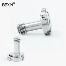 ##Special Price 1/4 Inch D-ring Slotting Camera Screw Quick Release Plate Adapter Mount Screw For Digital Camera Tripod Ball Head Monopod Mount ##Special Price 1/4 Inch D-ring Slotting Camera Screw Quick Release Plate Adapter Mount Screw For Digital Camera Tripod Ball Head Monopod Mount