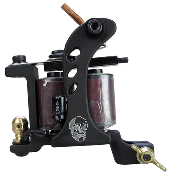 

High Quality Coil Tattoo Machine 10 Warp Coil Light Weight Tattoo Guns For Shader&Liner 1 pcs/lot M8707