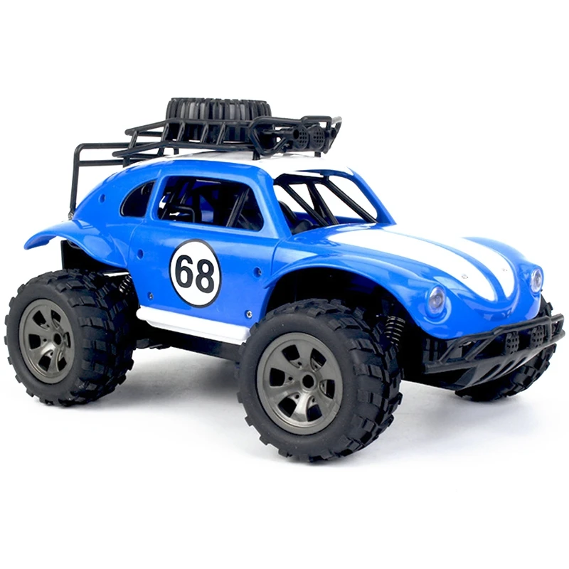 KYAMRC 1:18 2WD классический автомобиль с дистанционным управлением Beetle 2,4G RC Гусеничный внедорожный автомобиль багги движущаяся машина дети на батарейках машинки RT