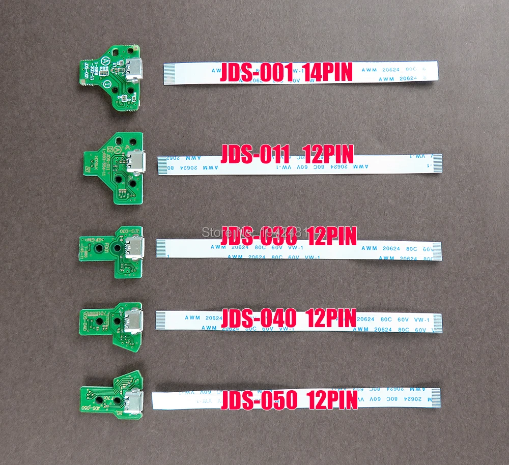 

JDS-001 JDS-011 JDS-030 JDS-040 JDS-055 USB Charging Port Board with cable For Playstation 4 USB Controller Port for PS4
