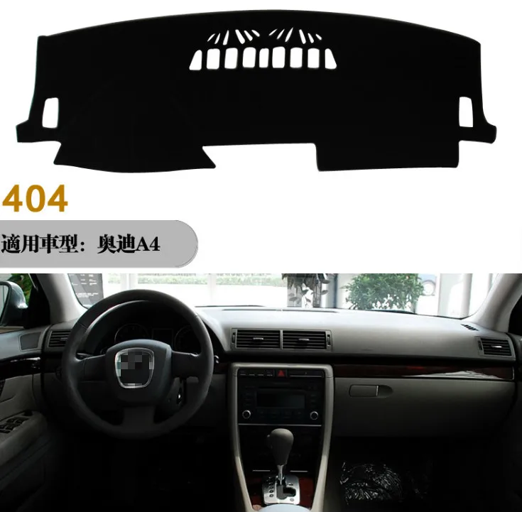 

For AUDI A4 A4L 2003 2004 2005-2008 Dashboard Cover Sun Shade Non-slip Dash Mat Pad Carpet Car Stickers Interior Accessories