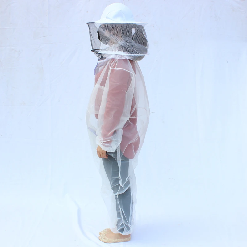 Кондиционер пчела защитная одежда впитывает пот и влагу нейлоновая сетка пчелиная шапка Съемная соединенная пчела одежда Пчеловодство инструменты