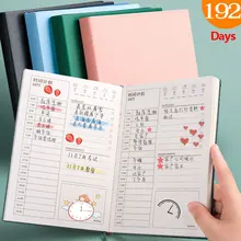 Bloc notes en cuir souple A5/A6, 200 Pages, 80g/m2, carnet de notes pour Agenda, Journal intime, Agenda, papeterie fournitures 2021