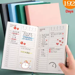 Bloc notes en cuir souple A5/A6, 200 Pages, 80g/m2, carnet de notes pour Agenda, Journal intime, Agenda, papeterie fournitures 2021 