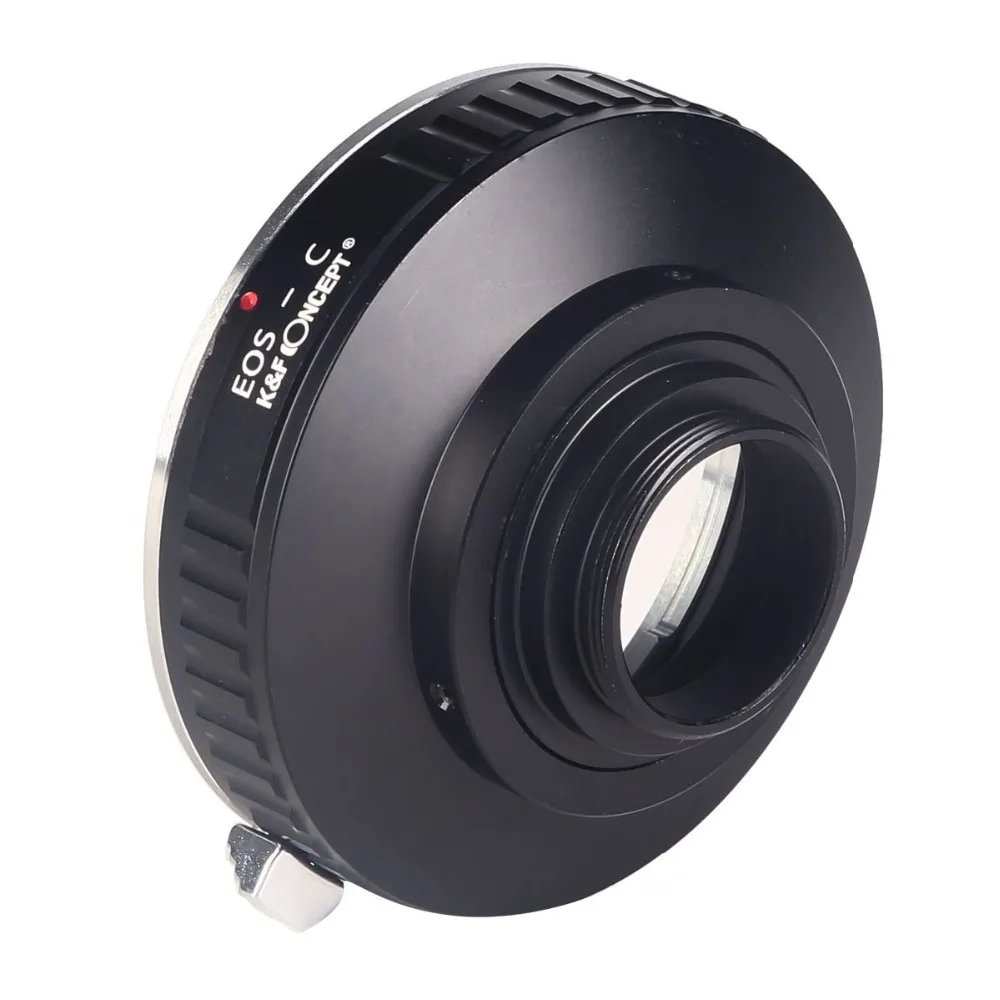 K& F концепция адаптер для Canon EOS EF EF-S объектив для видеонаблюдения промышленный мониторинг серии C рот резьба камеры тела