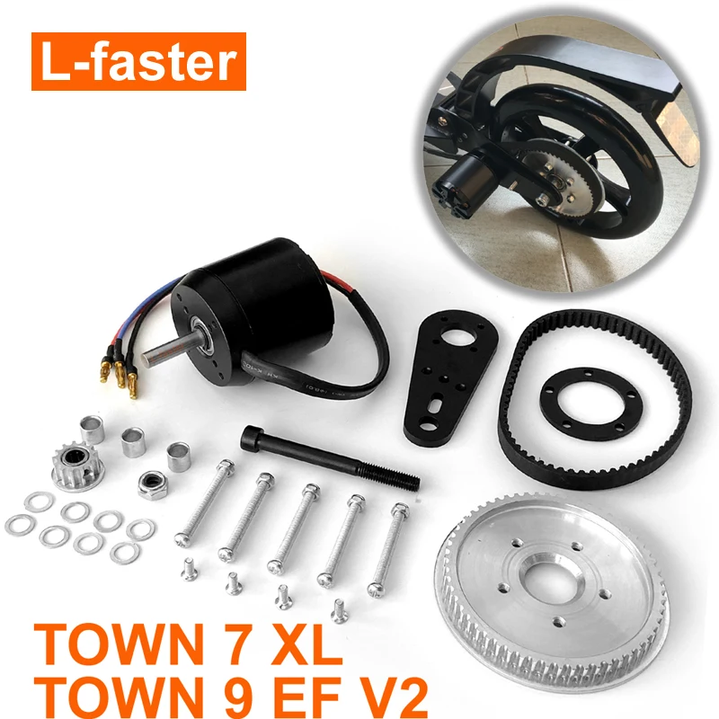 L Sneller Stad 9EF V2 Elektrische Scooter Conversie Kit Diy Lichtste  Elektrische Opvouwbare Kickscooter Met Vliegtuig Model Motor 6374|scooter  racing|scooter speakersscooter shop - AliExpress
