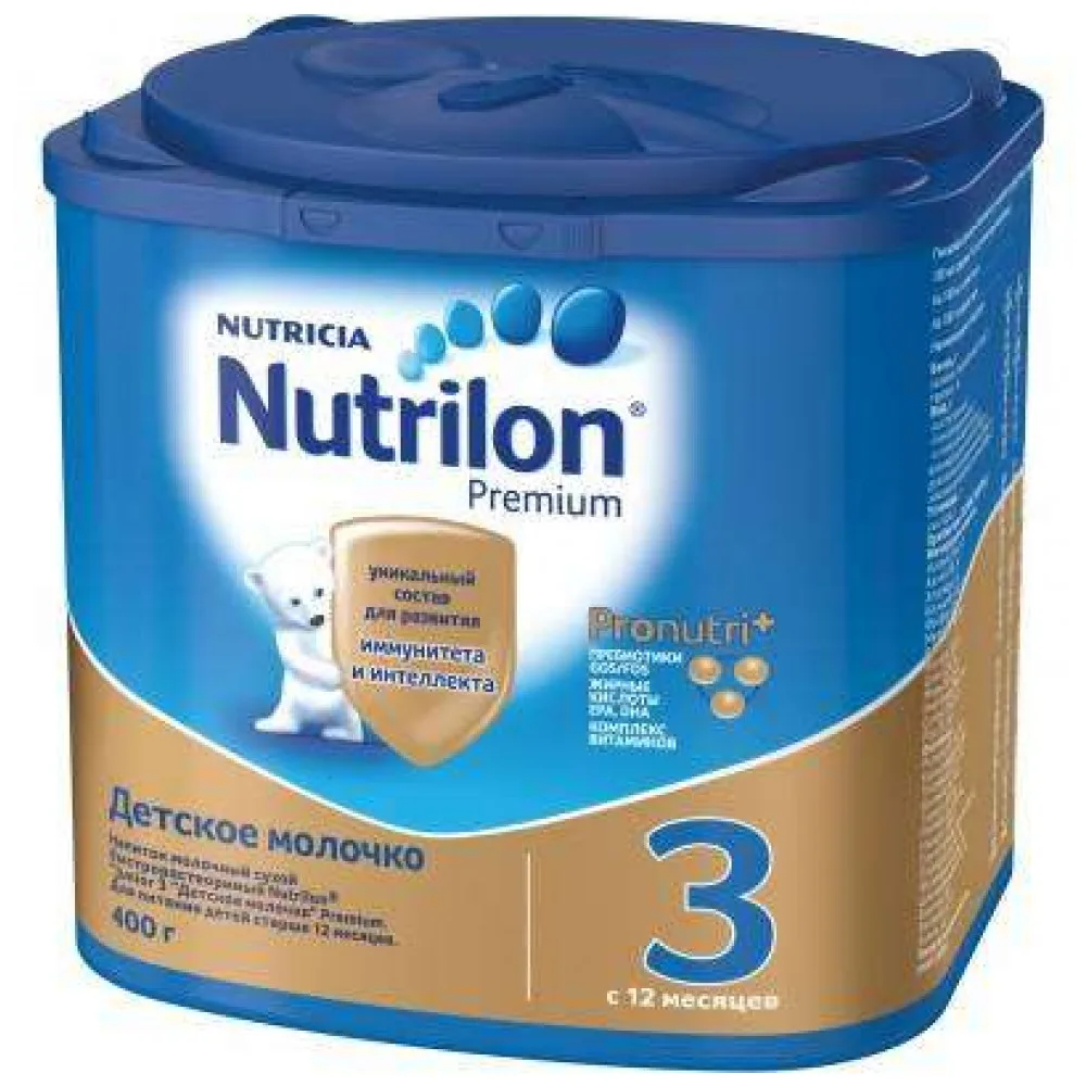 Молочная смесь Nutrilon Premium 3 с 12 мес 400 гр