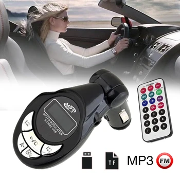

Vehemo 5V 12-24V Cigarette Charger Car Charger FM Transmitter Car Bluetooth Dual USB MP3 Player Automotive Truck