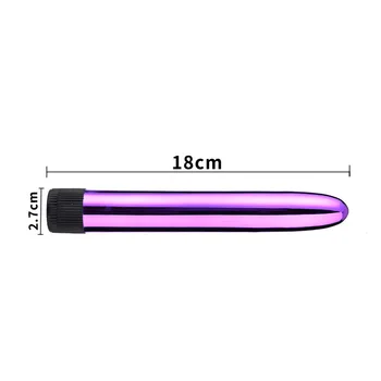 WAKEWAY 7 Inch Huge Vibrator Sex Toy Female Vagina Pussy G-spot Stimulator Female Pocket Masturbator Bullet Vibrator 2