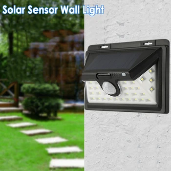 

1pcs 34 LED Solar Light Outdoor Motion Sensor Wall Solar Lamp Motion Sensor Solar Night Security Waterproof Outdoor Garden Light