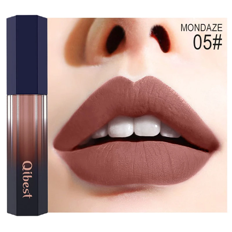 2019 Hot Liquid Lipstick Lip Glaze Matte Long Lasting Non-stick Cup Cosmetic for Women High Quality New Fashion t6 |