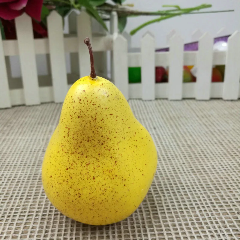 Муляжи фруктов моделирование яблочный апельсиновый модель Орнамент Ремесло