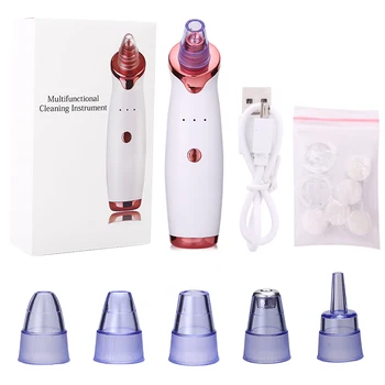 

Blackhead Remover Black Head Remover Face Deep Nose Cleaner Pore Acne Pimple Removal Vacuum Suction Facial Skin Care Tools