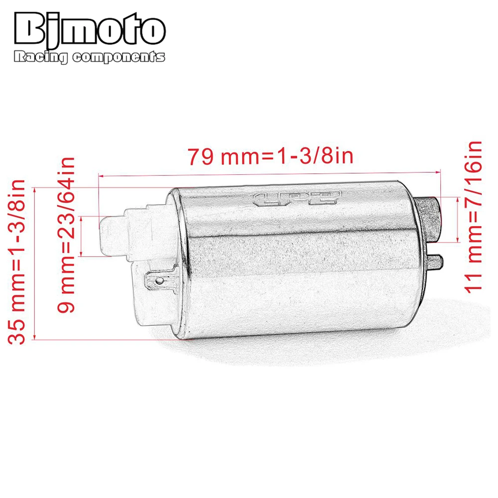 Топливный насос мотоцикла 12V для Honda CBR500R(ABS) CRF250 CRF250L 16700-MGS-D33 NC700 NC700X/S CTX700 DCT CTX700N DCT 16700-MJP-G51