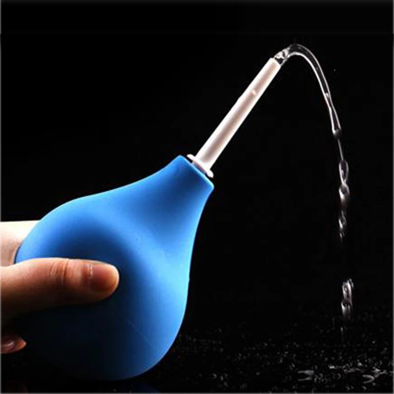 Силиконовый Душ секс Анальная лампочка Насадка На клизму прикладом гей Чистка