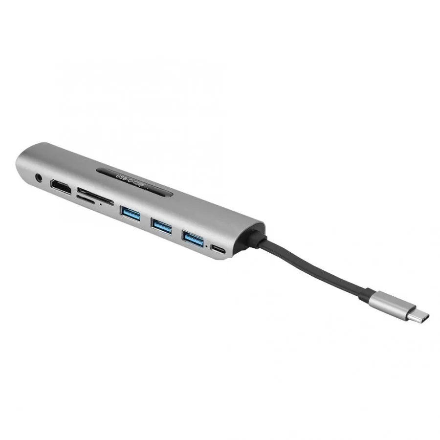 

newType-C to HDMI + VGA + PD + HUB + TF / SD card reader converter internal computer cable