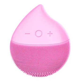 

Electric Silicone Cleansing Instrument Ultrasonic Wash Instrument Pore Cleaner Blackhead Removal Wash Brush