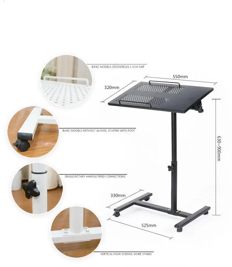 Scrivana Escritorio Mueble Biurko мебель Dobravel Lap офис Tisch Регулируемая прикроватная тумбочка Mesa Tablo стол компьютерный стол для учебы
