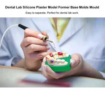 5Pcs/set Lab Silicone Plaster Model Former Base Molds Mould without Tongue Material Plaster Model
5Pcs/set Lab Silicone Plaster Model Former Base Molds Mould without Tongue Material Plaster Model