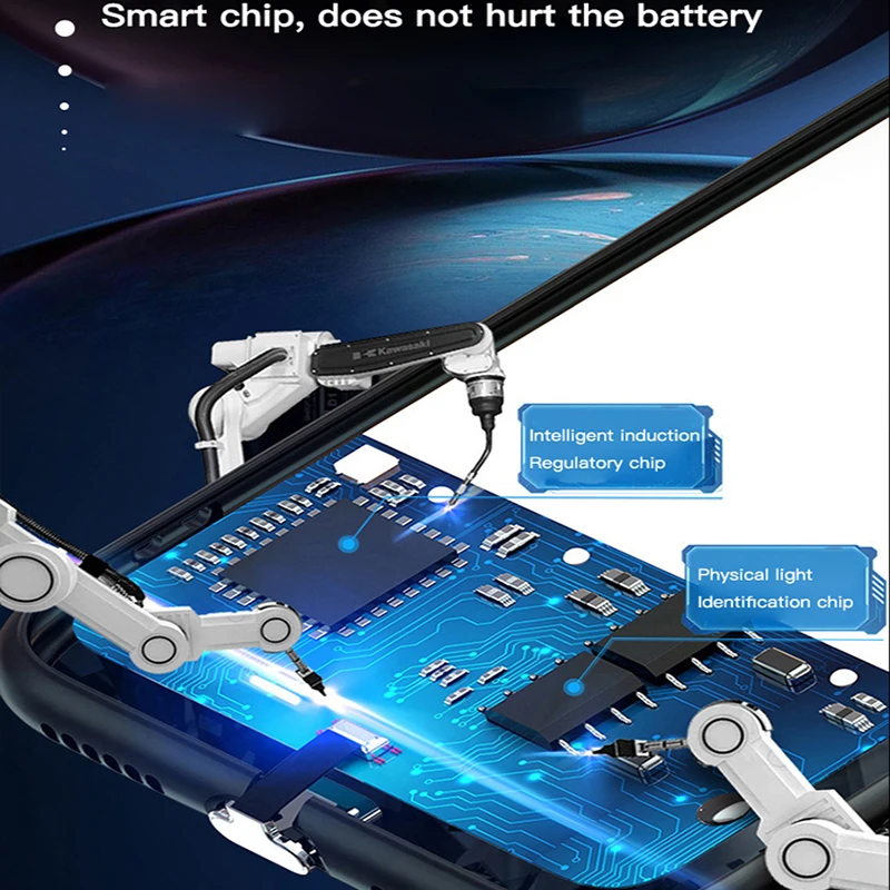 Стеклянный чехол с изображением Драконий жемчуг для iPhone 11 Pro XSmax XR XS X 8 7 6s 6 Plus, умный светодиодный светящийся чехол для телефона