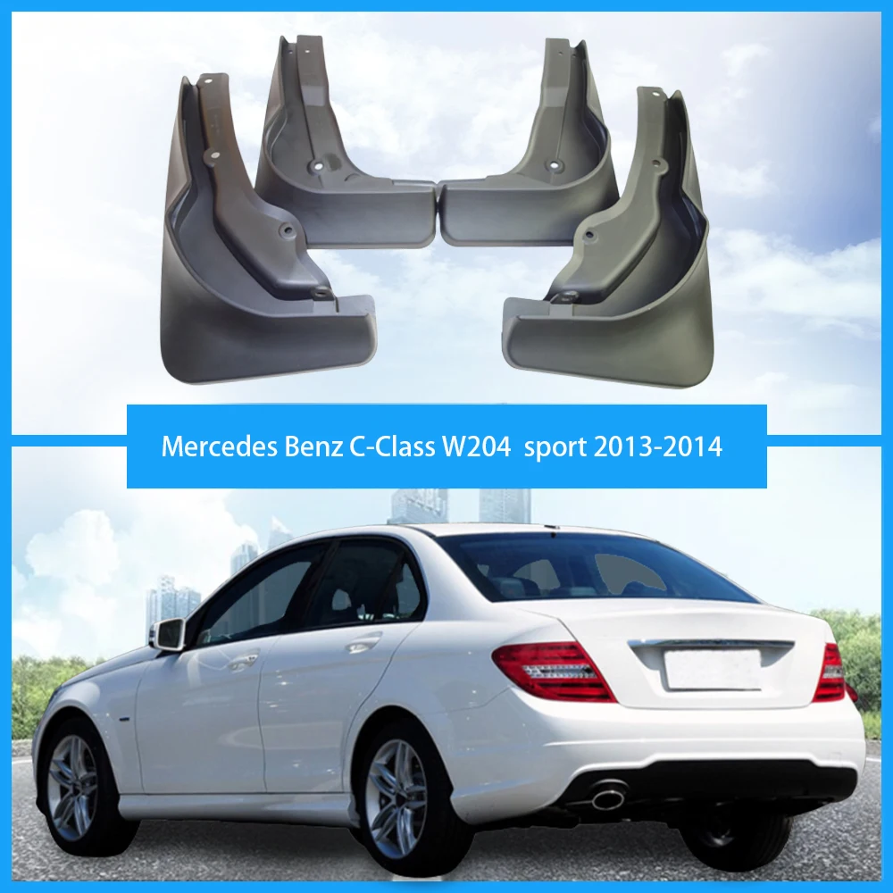 Fur Mercedes Benz C Klasse W204 Sport Kotflugel Benz C Klasse Kotflugel Benz W204 Sport Schlamm Klappen Auto Zubehor 2013 2014 Mudguards Aliexpress