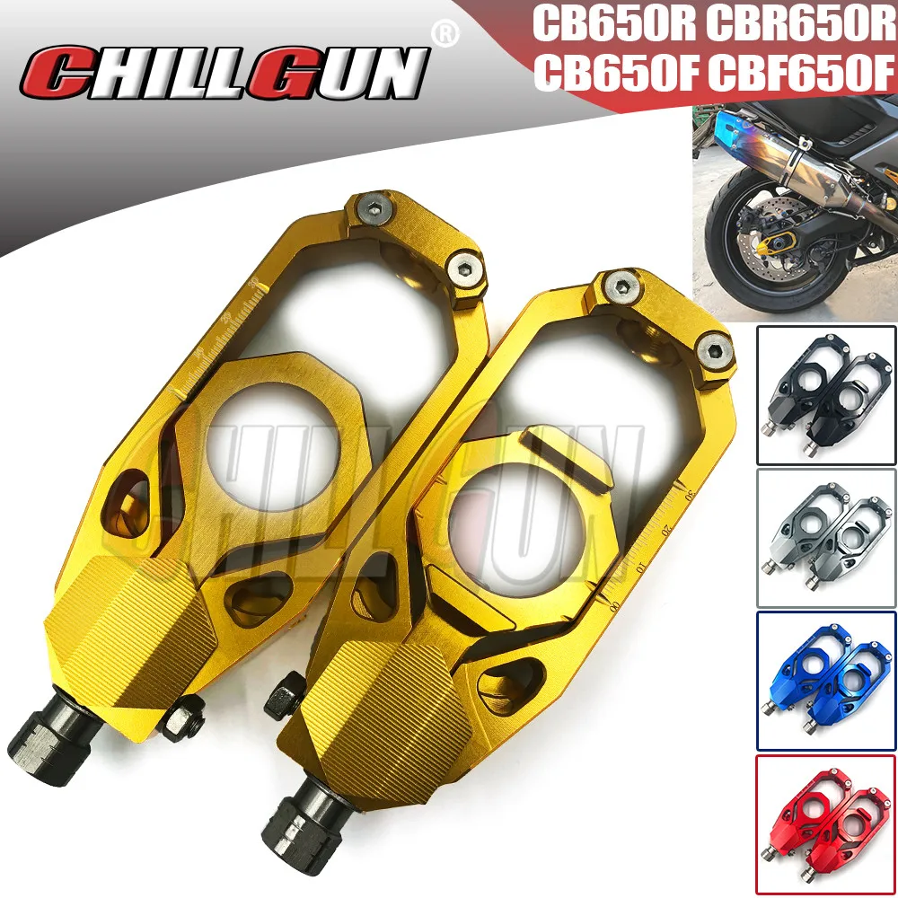 Motorcycle motorbike Chain Adjuster Tensioners Catena Rear Axle Spindle For YAMAHA Tmax530 Tmax500 2012-2016 T-MAX500 T-max530 | Автомобили
