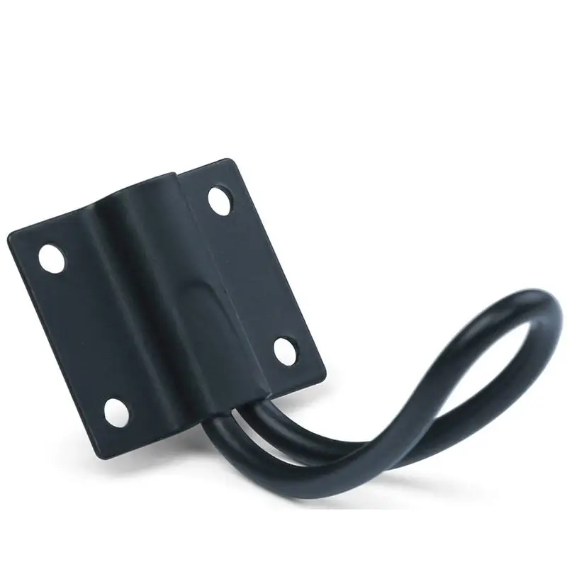 10pc Matte Black Iron Wire Hooks - Modern Wide to Hang Your Favorite Bags. Equipped with 40 17mm Screws for a Strong | Дом и сад