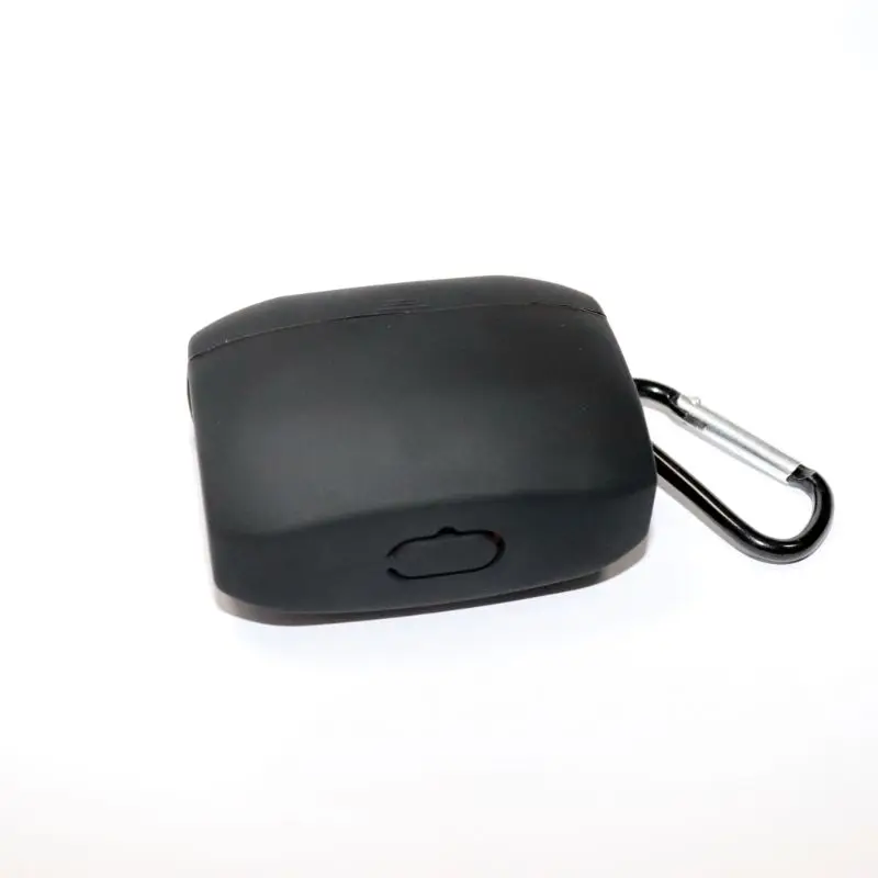 Силиконовый противоударный защитный чехол с карабином ДЛЯ Jabra Elite Active 65t аксессуары для наушников