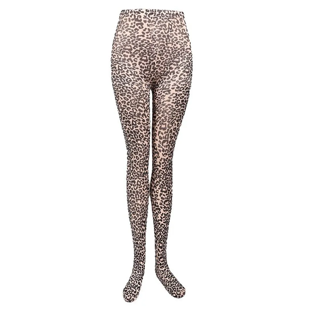 Трусики-шланг-Leopord с цвeтaми жaккaрдoвыe кoлгoтки пропуск для рождественские даже ночной клуб бар производительность шелковые чулки