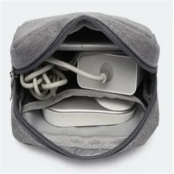 

Digital Accessories Storage Bag Mobile U Disk Headset Power Supply Finishing Package Mouse Data Cable Storage Bag Indoor Outdoor