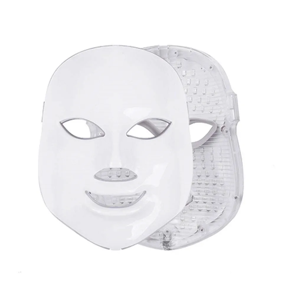 

Dropshipping Photon led Facial Mask 7 Colors Light Therapy Skin Care Led Phototherapy Therapy Anti Acne Wrinkle Rejuvenation