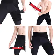 

Adjustable Groin Support Men Women Compression Sport Thigh Waist Wrap Strap Hip Stability Brace Protector Leg Inguinal Belt