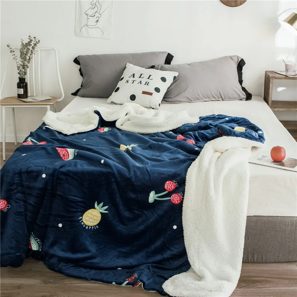 BXX024M-150X200cm Детское одеяло пеленки бархат 2 слоя Детские младенческие одеяла на кровать детская кроватка одеяло 150*200 см BXX024 - Цвет: BXX024M-150X200cm