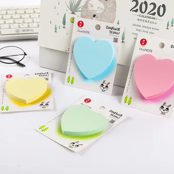 

80 Sheer Meno Pad Kawaii Planner Stickers Paper Sticky Notes Colors Random Bullet Journal