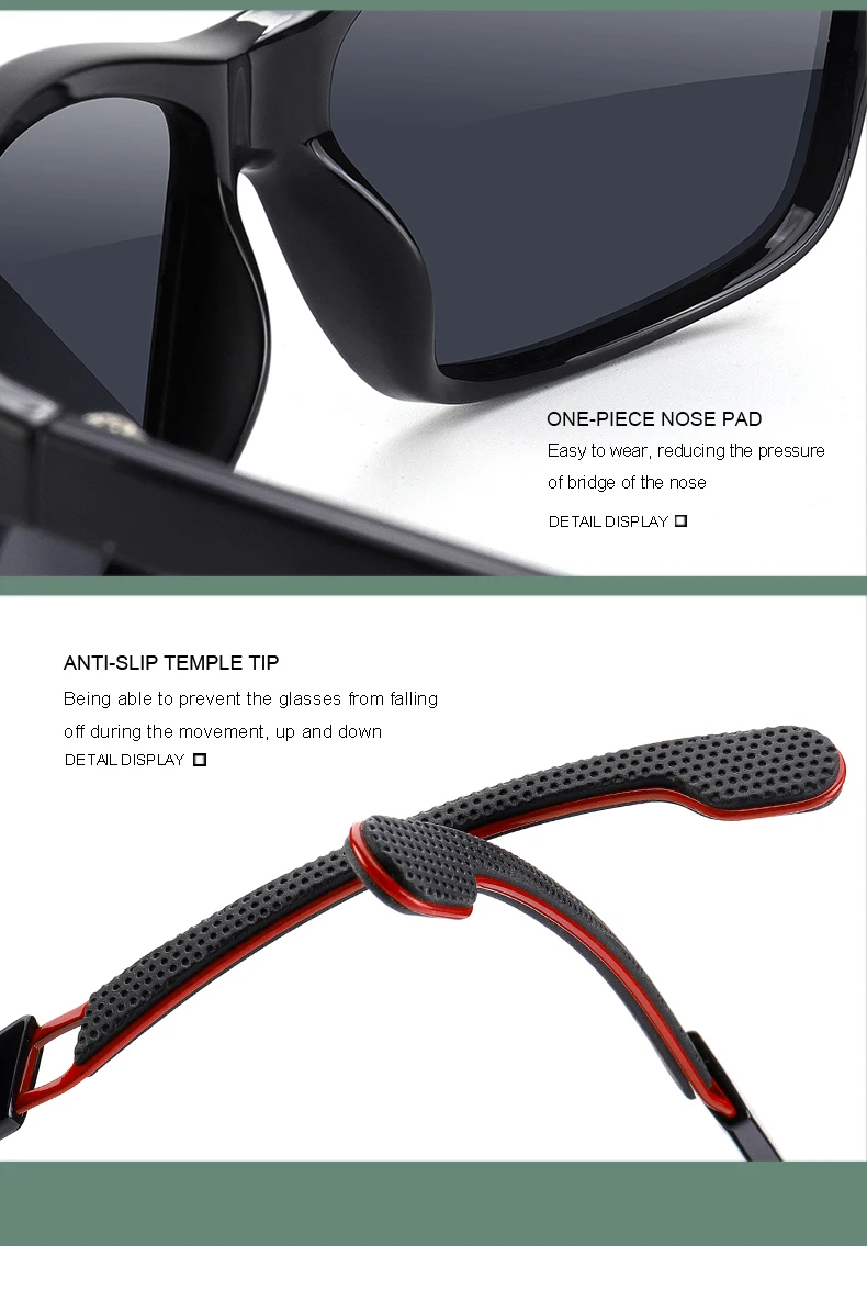 MERRYS дизайн квадратные поляризационные солнцезащитные очки для Для мужчин TR90 рамка очки, подходят для вождения, солнцезащитные очки для вождения, рыбной ловли, UV400 S3113