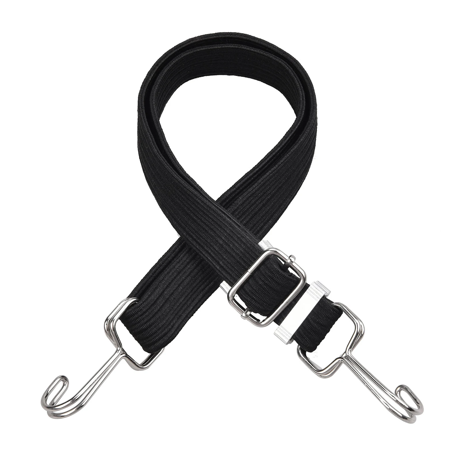 Cargo Straps Luggage Strap Cargo Tie Down Strap Tie Down Straps Lashing Strap Elastic Belt Bungee Straps 2M High Elasticity Latex Elastic Bands Bicycle Tie Luggage Fixing Strap Motorcycle Cargo Fixation Belt Rope With Hook Length