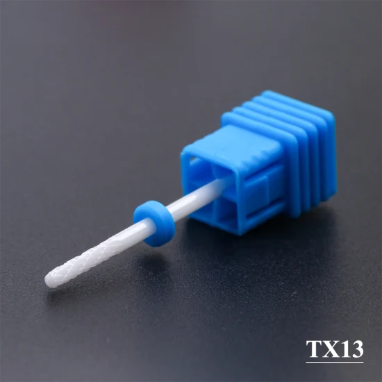 STZ 16 Тип фрезы керамические для электрического станка роторные заусенцы маникюрные сверла пилочки для ногтей Удаление аксессуаров TX01-14 - Цвет: TX13